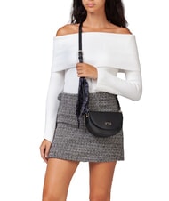 V73 ALICE Bag with flap and scarf black - Women’s Bags - 5