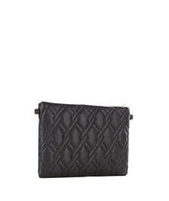 V73 MARGARET Quilted pattern pouch bag black - Women’s Bags - 2