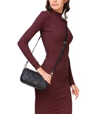 V73 MARGARET Two-function quilted motif bag black - Women’s Bags - 5