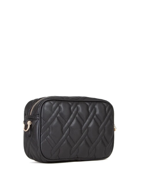MARGARET Quilted pattern camera case bag black - Women’s Bags