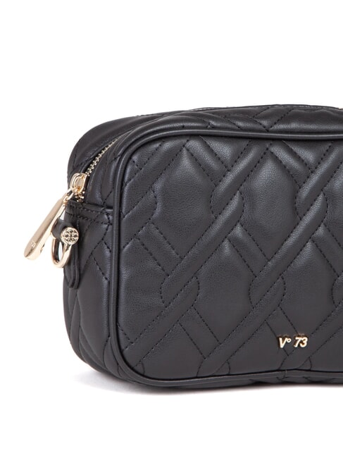 MARGARET Quilted pattern camera case bag black - Women’s Bags