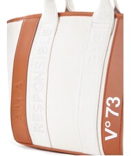 V73 RESPONSIBILITY SUMME Shopping bag with shoulder strap natural/leather - Women’s Bags - 3