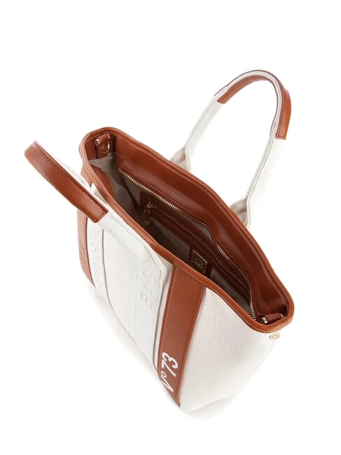 RESPONSIBILITY SUMME Shopping bag with shoulder strap natural/leather - Women’s Bags