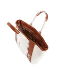 V73 RESPONSIBILITY SUMME Shopping bag with shoulder strap natural/leather - Women’s Bags - 4