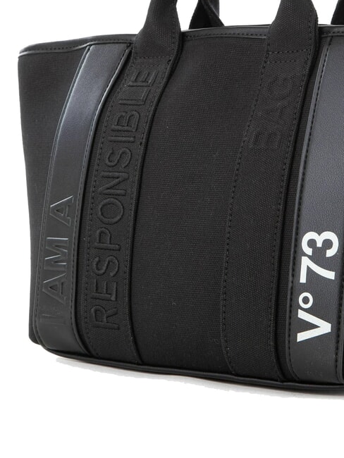 RESPONSIBILITY SUMME Shopping bag with shoulder strap black - Women’s Bags