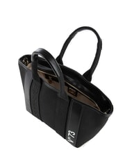 V73 RESPONSIBILITY SUMME Shopping bag with shoulder strap black - Women’s Bags - 4