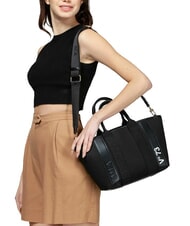 V73 RESPONSIBILITY SUMME Shopping bag with shoulder strap black - Women’s Bags - 6