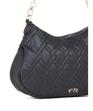 V73 MARGARET Quilted shoulder bag black - Women’s Bags - 3