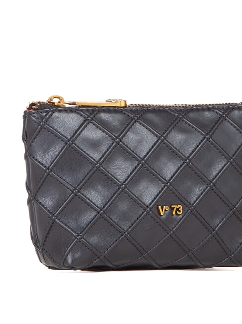 EDITH Small quilted clutch bag black - Women’s Bags