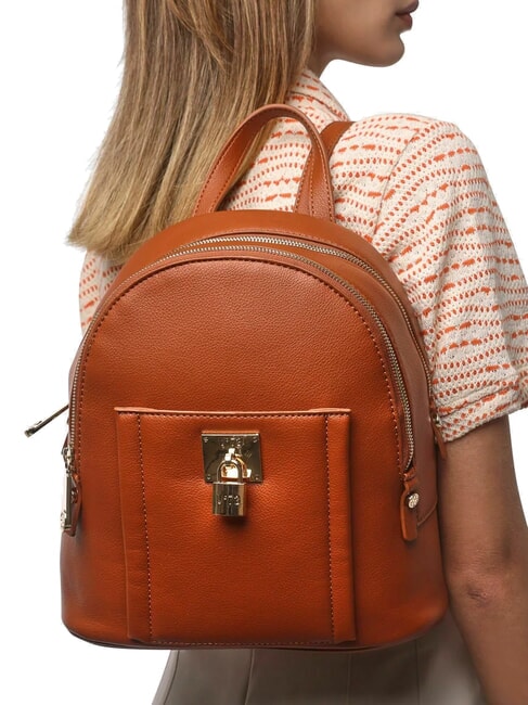TITANIA Round backpack with two compartments leather - Women&rsquo;s Bags