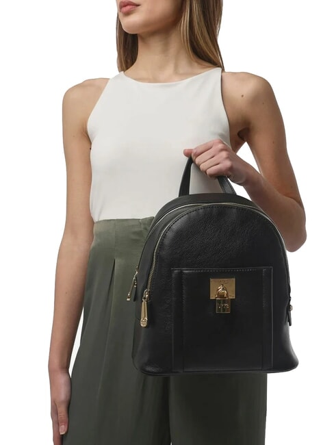 TITANIA Round backpack with two compartments black - Women’s Bags