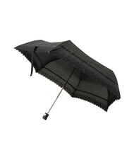 FERRÈ MINI Automatic opening folding umbrella black01 - Umbrellas - 3