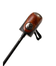 FERR&Egrave; MINI Windproof Folding Umbrella brown tie 03 - Umbrellas - 4
