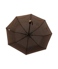 FERR&Egrave; MINI Windproof Folding Umbrella brown tie 03 - Umbrellas - 5
