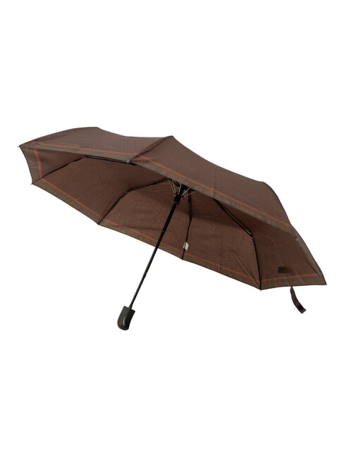 MINI Windproof Folding Umbrella brown tie 02 - Umbrellas