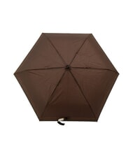 FERRÈ MINI Windproof manual umbrella brown tie 02 - Umbrellas - 2