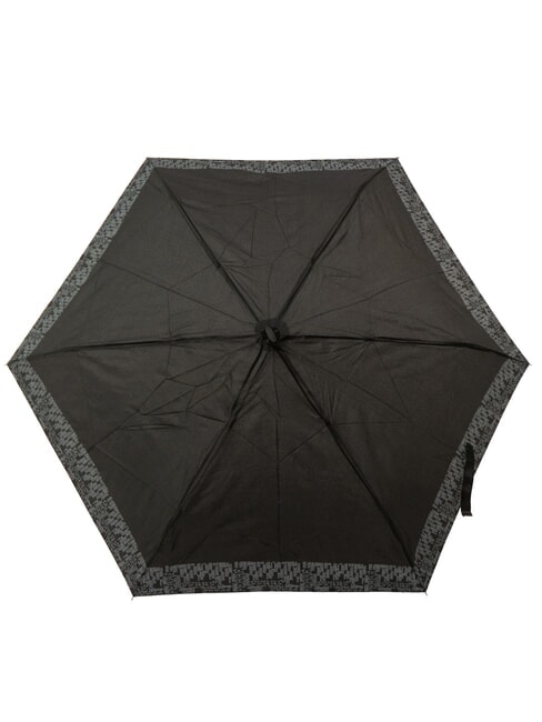 LOGO ALL OVER Mini Manual Umbrella black02 - Umbrellas