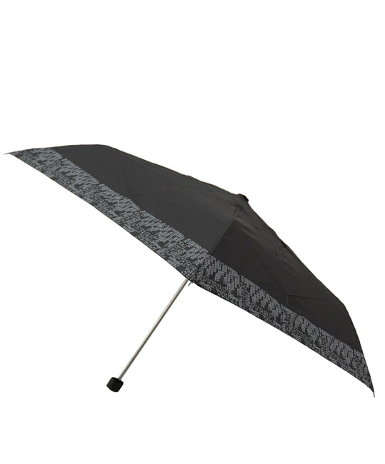 LOGO ALL OVER Mini Manual Umbrella black02 - Umbrellas