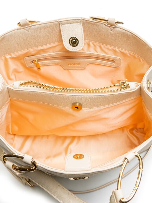 DILETTA Handbag with shoulder strap CREAM - Women&rsquo;s Bags