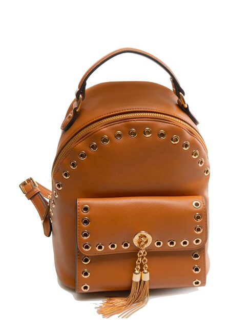 DIVA Mini backpack with studs tan - Women&rsquo;s Bags