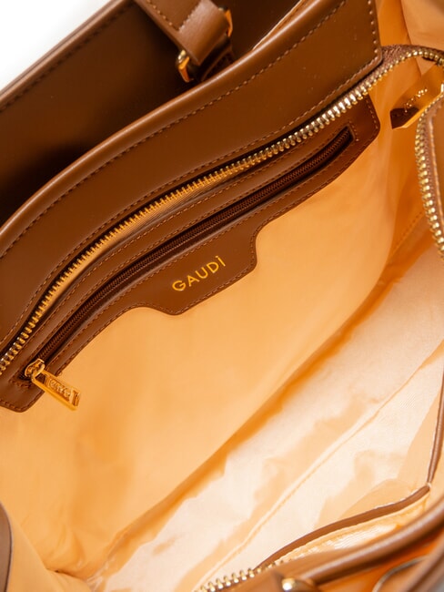 DAKOTA Double portability canvas bag tan - Women’s Bags