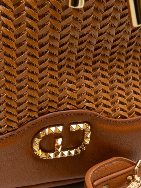 DELIA Woven Bucket Bag tan - Women’s Bags