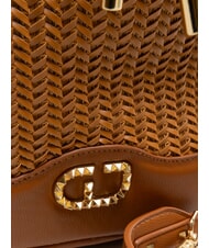 GAUDÌ DELIA Woven Bucket Bag tan - Women’s Bags - 4