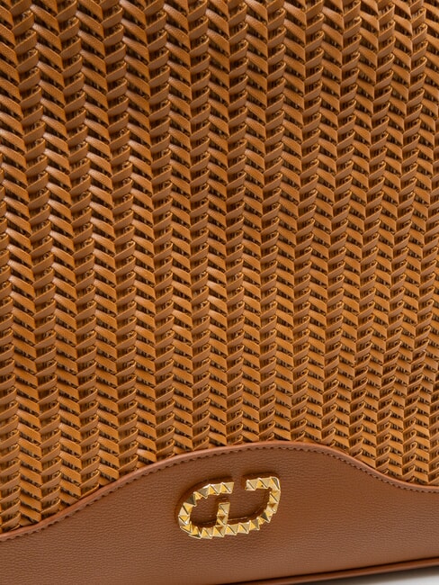 DELIA Woven shopping bag tan - Women’s Bags