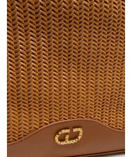 GAUDÌ DELIA Woven shopping bag tan - Women’s Bags - 4