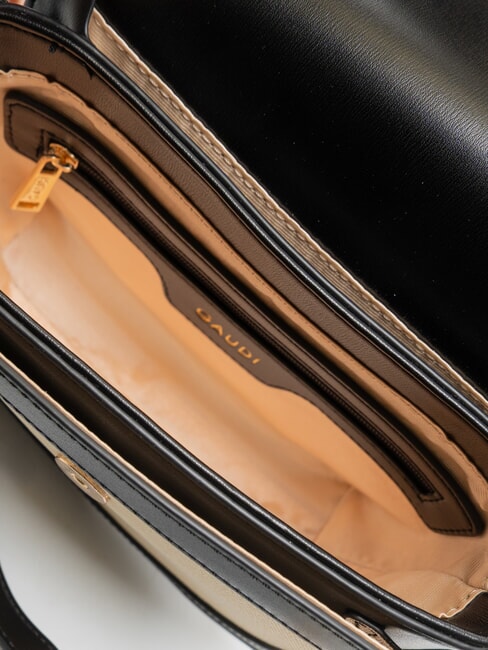 DAKOTA Mini shoulder bag with flap CREAM - Women’s Bags