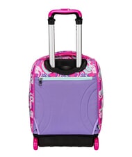 SJGANG CUCCIOLI BIG GIRL Fixed trolley backpack 2 wheels fuxiafluo - Backpack trolleys - 5