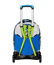 SJGANG CUCCIOLI  NEW TECH GIRL Detachable trolley backpack, 2 wheels Black - Backpack trolleys - 5