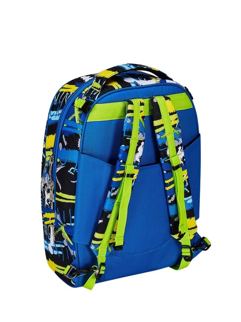 CUCCIOLI  NEW TECH Detachable trolley backpack, 2 wheels Black - Backpack trolleys