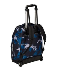 SEVEN GREENSCREEN Fixed trolley backpack 2 wheels camouflage green - Backpack trolleys - 2