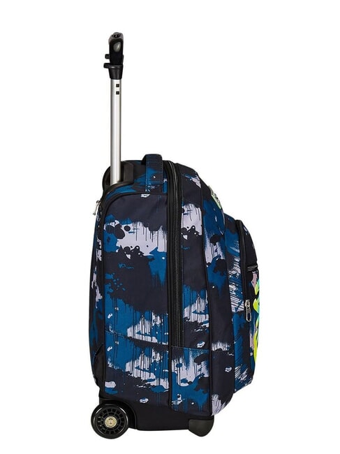 GREENSCREEN Fixed trolley backpack 2 wheels camouflage green - Backpack trolleys