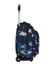 SEVEN GREENSCREEN Fixed trolley backpack 2 wheels camouflage green - Backpack trolleys - 4