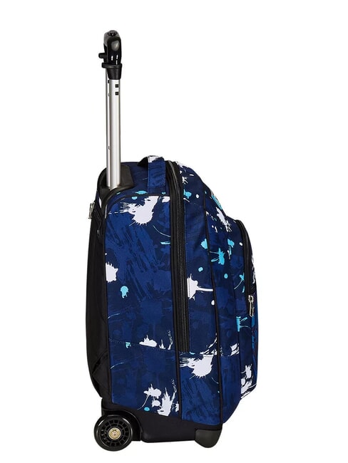 SPOTTYBLUE Fixed trolley backpack 2 wheels azur - Backpack trolleys