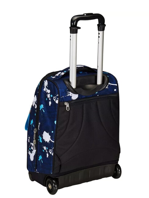 SPOTTYBLUE Fixed trolley backpack 2 wheels azur - Backpack trolleys