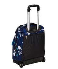 SEVEN SPOTTYBLUE Fixed trolley backpack 2 wheels azur - Backpack trolleys - 5