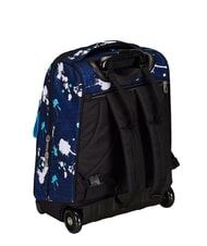 SEVEN SPOTTYBLUE Fixed trolley backpack 2 wheels azur - Backpack trolleys - 7