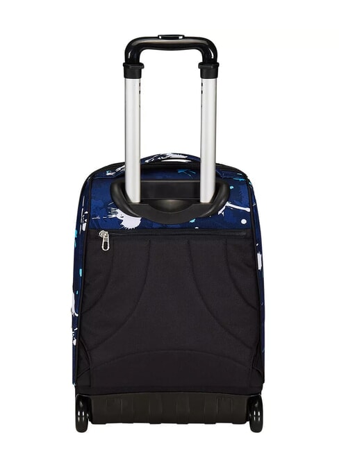 SPOTTYBLUE Fixed trolley backpack 2 wheels azur - Backpack trolleys