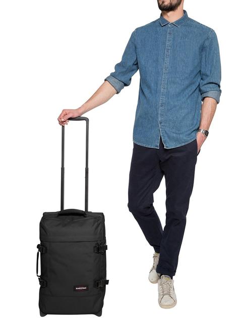 trolley case TRANVERZ S line with TSA. carry-on baggage BLACK - Semi-rigid Trolley Cases