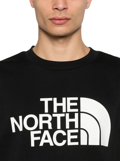 EASY Crewneck sweatshirt with maxi logo tnf black - Sweatshirts