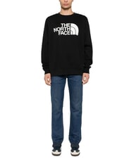 THE NORTH FACE EASY Crewneck sweatshirt with maxi logo tnf black - Sweatshirts - 4
