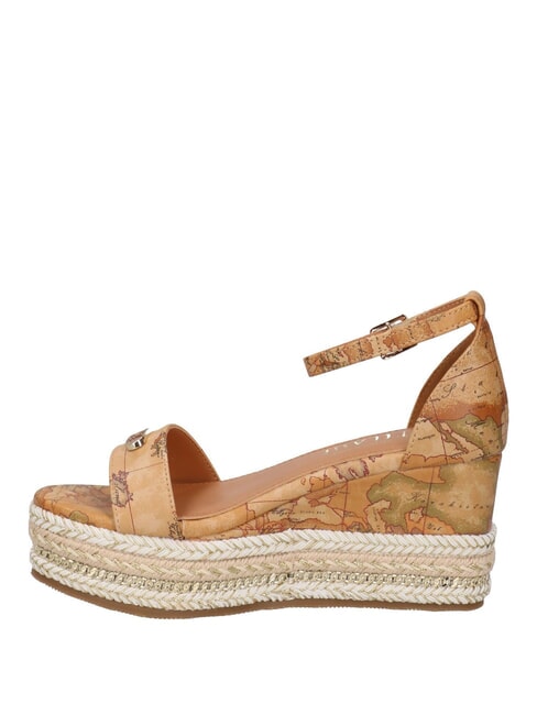 GEO  Espadrille Wedge Sandals NATURAL - Women’s shoes