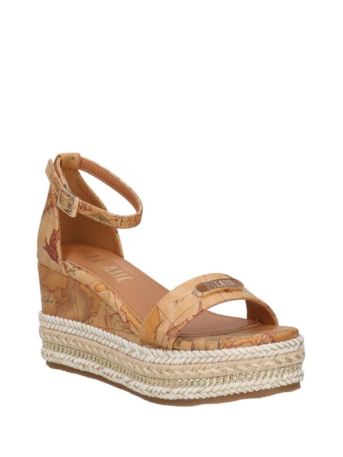 GEO  Espadrille Wedge Sandals NATURAL - Women’s shoes