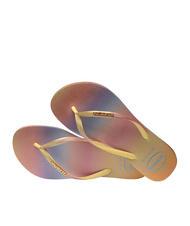 HAVAIANAS SLIM GRADIENT Flip flops yellow pixels - Women’s shoes - 4