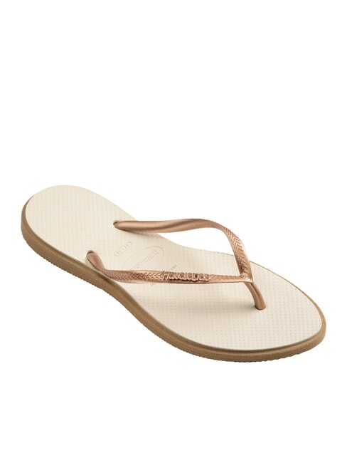 SLIM POINT Flip-flops rose gold/beige - Women&rsquo;s shoes