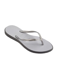 HAVAIANAS SLIM POINT Flip-flops steel / gray - Women&rsquo;s shoes - 2