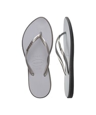 HAVAIANAS SLIM POINT Flip-flops steel / gray - Women&rsquo;s shoes - 4